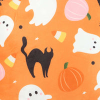 Gothic Gifts Square Sweet and Spooky Ghost Print Cushion