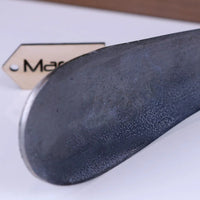 Kasha Antique Dog Head Shoe Horn in Gunmetal Grey