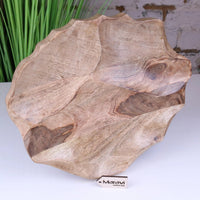 Kavira Handcrafted Divided Serving Dish in Sustainable Mango Wood