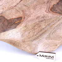 Kavira Handcrafted Divided Serving Dish in Sustainable Mango Wood