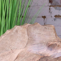 Kavira Handcrafted Divided Serving Dish in Sustainable Mango Wood