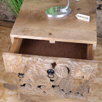 Kheda Mango Wood Bedside Cabinet