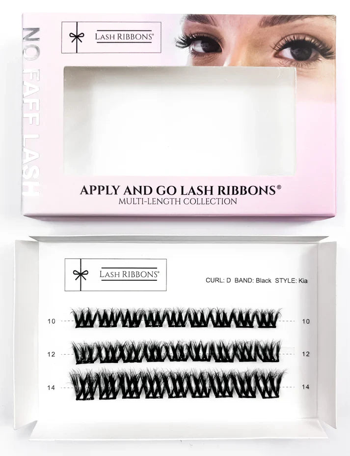 Pre-Glued Lash Clusters - No Faff Lash - Kia Original