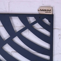 Kireta Black Metal Leaf Wall Art - Contemporary Nature-Inspired Décor