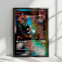 Korn "The Serenity of Suffering  " Album Cover Poster - with Complete Tracklist