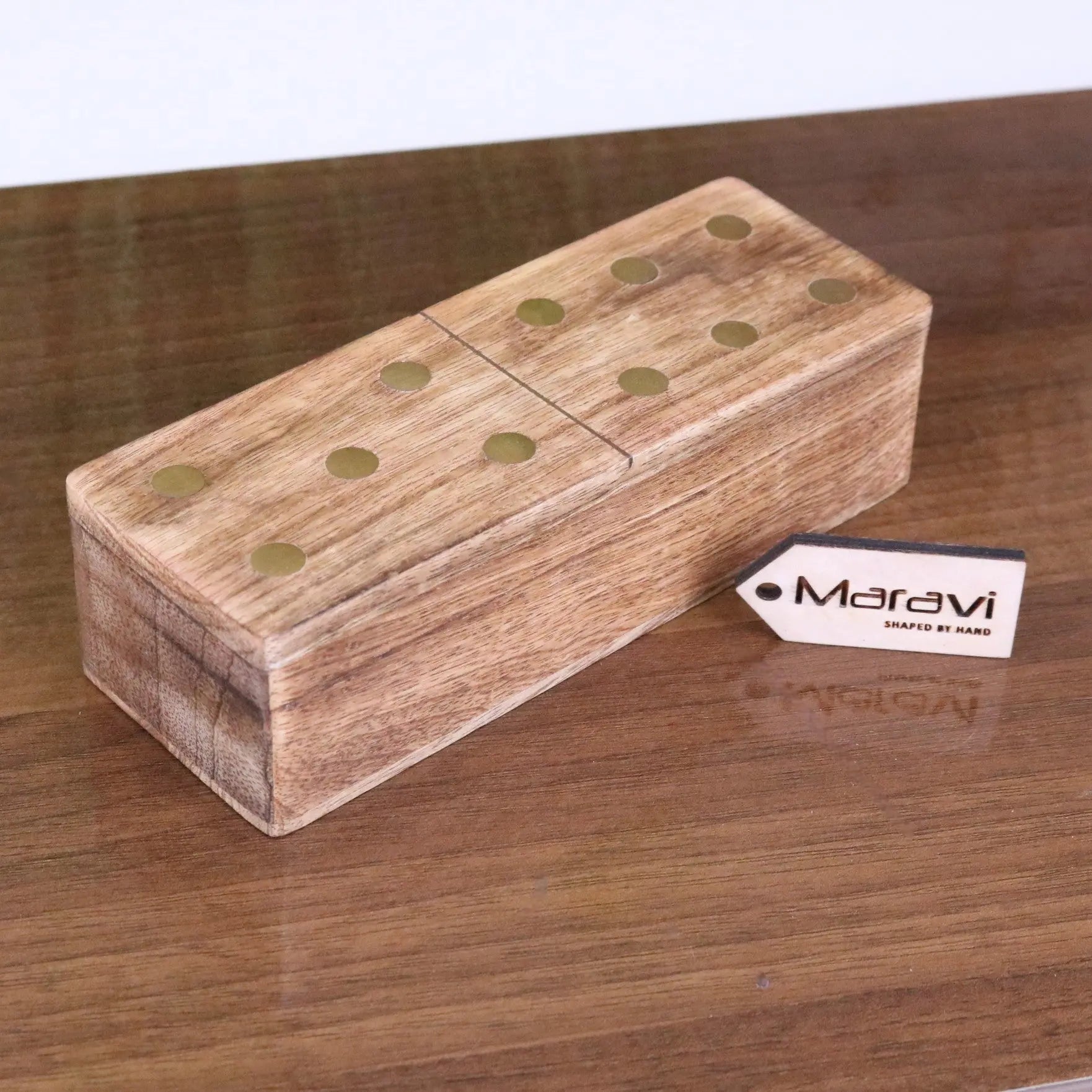 Kumari Wooden Domino Set with Box