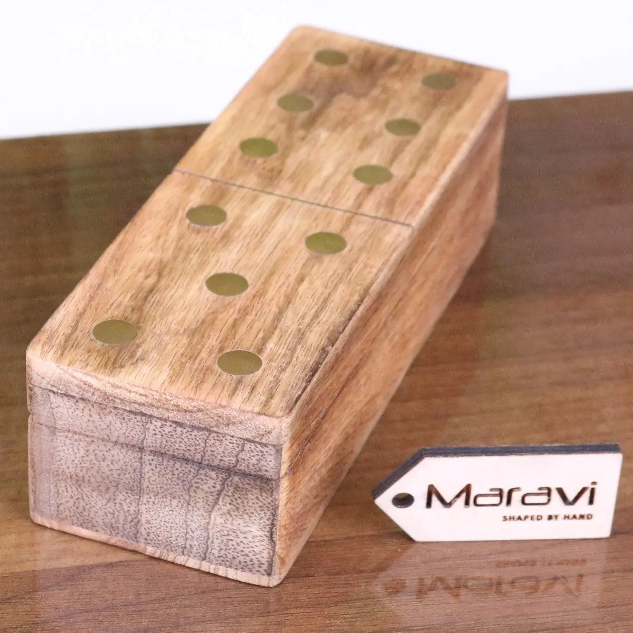 Kumari Wooden Domino Set with Box