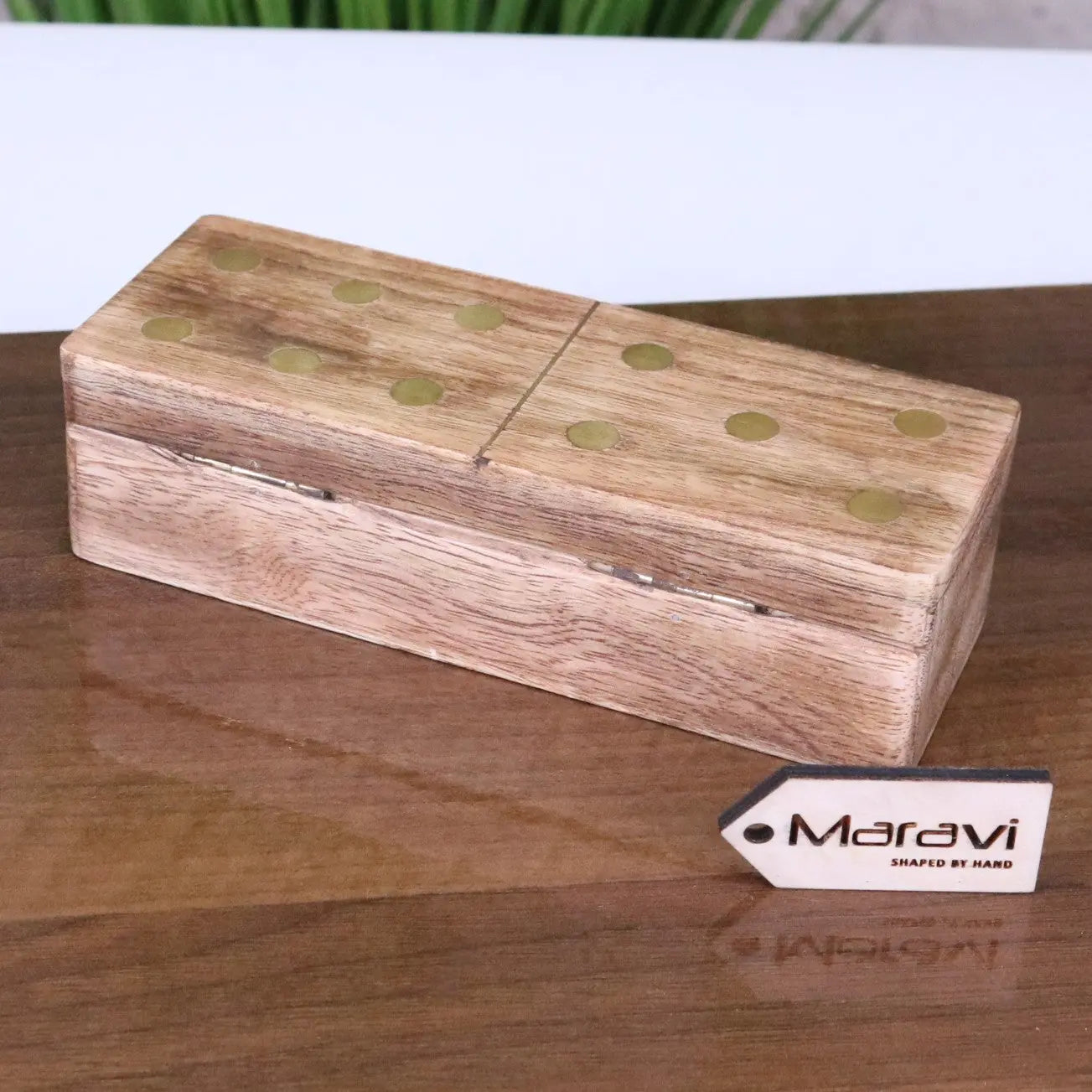 Kumari Wooden Domino Set with Box