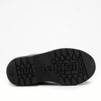 Lelli Kelly Leah Chunky Rainbow Lace Up School Shoes Patent Miss LK