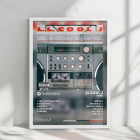 LL Cool J "Radio" Album Cover Poster - with Complete Tracklist