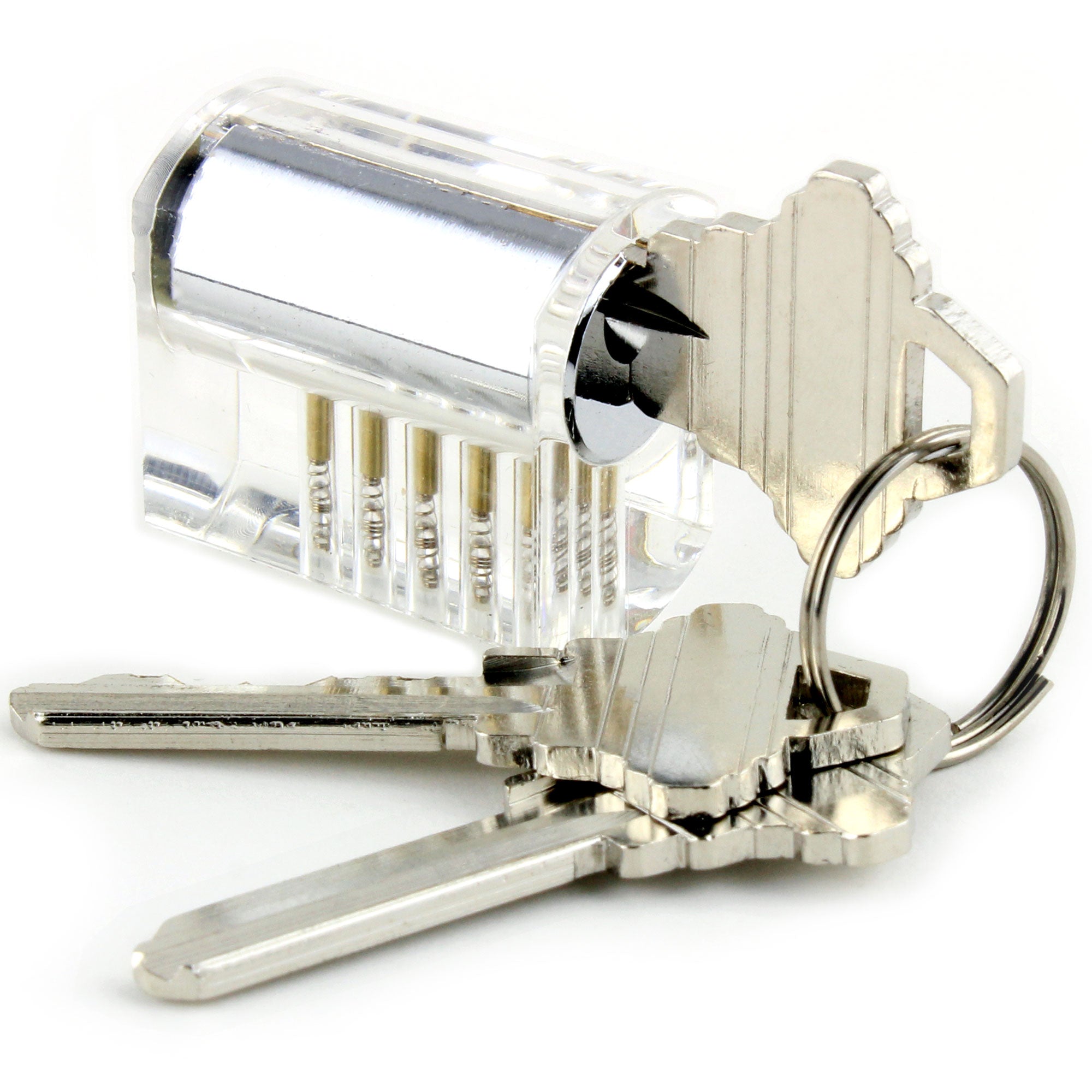 Dangerfield Clear Acrylic Practice Lock - Standard Pins