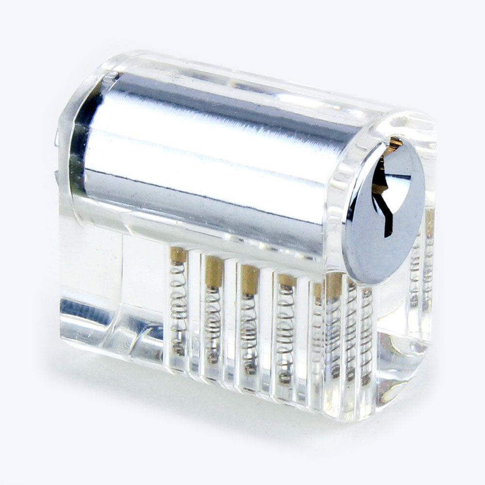 Dangerfield Clear Acrylic Practice Lock - Standard Pins