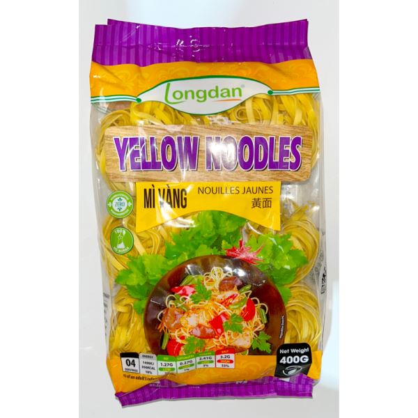 LONGDAN Yellow Noodles Mi Vang 4mm