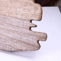 Lakora Handmade Mango Wood Serving Board - 45cm Rustic Charm
