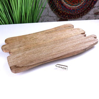 Lakora Handmade Mango Wood Serving Board - 45cm Rustic Charm