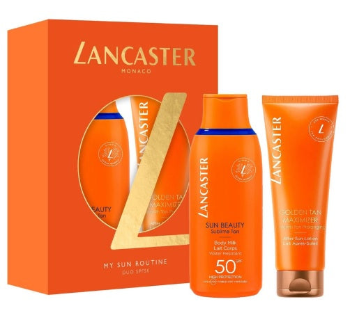 Lancaster Sun Beauty Body Milk SPF50 175 ml  + Repair & Prolong Your Tan By After Sun Lotion 125ml Set