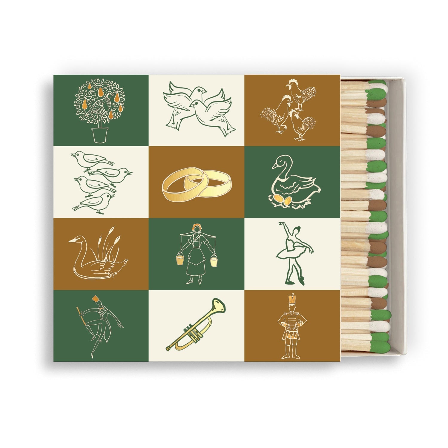 Under the Tree: 12 Days of Christmas Matches