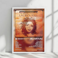Lauryn Hill "The Miseducation of Lauryn Hill" Album Cover Poster - with Complete Tracklist