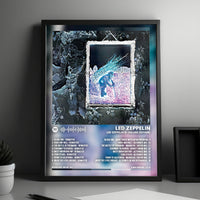 Led Zeppelin "IV" Album Cover Poster - with Complete Tracklist