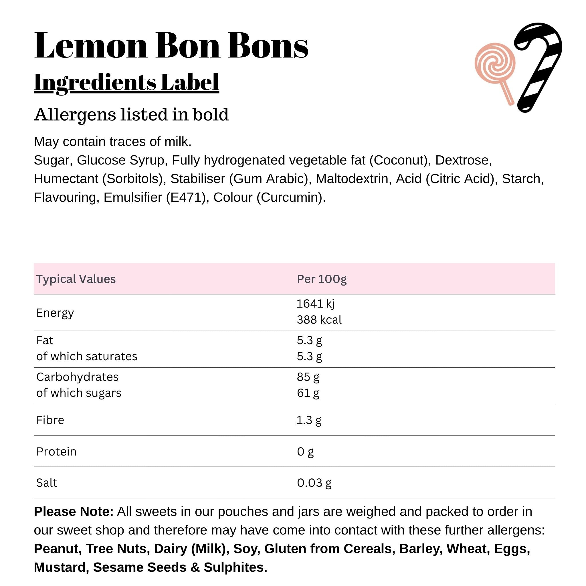 Lemon Bon Bons