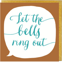 Let The Bells Ring Out Song Lyrics Christmas Card