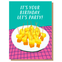 Let's Party Birthday Card