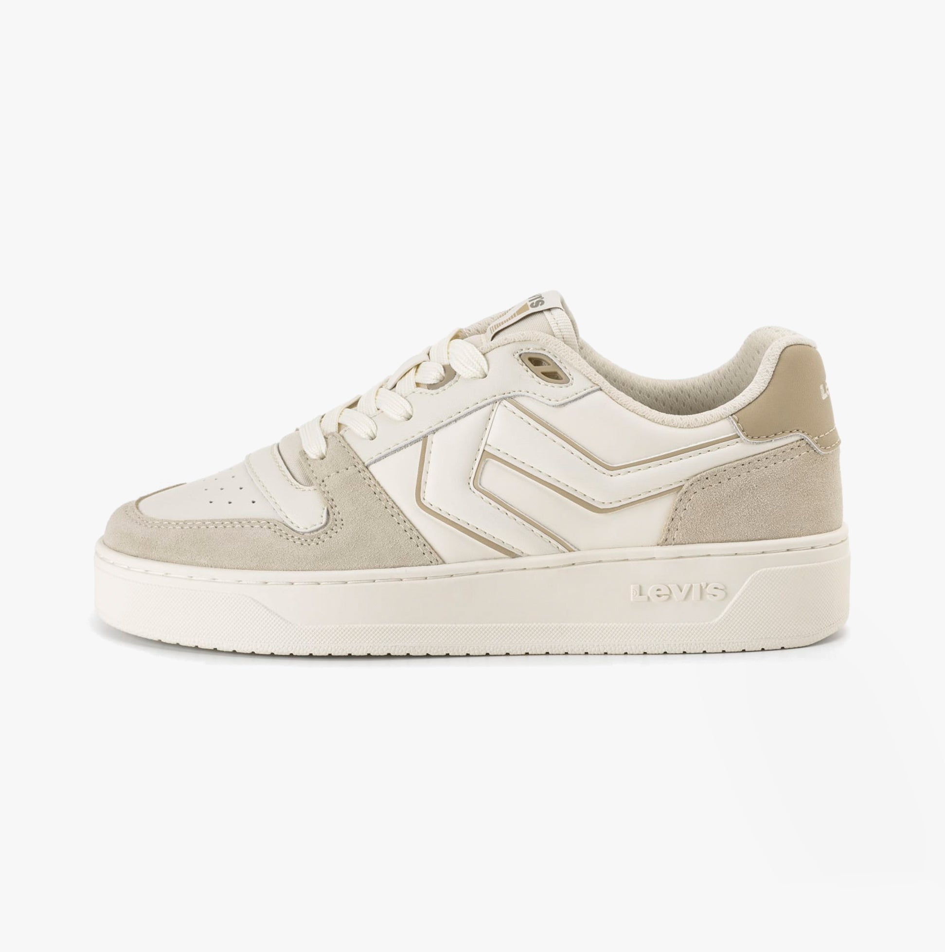 Levi's GLIDE L Womens Trainers Ecru