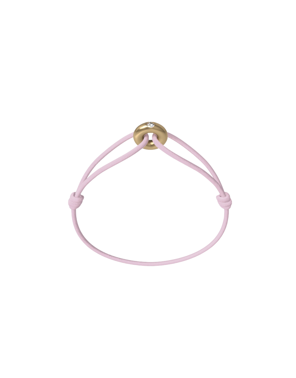 Mini Golden Soho Diamond Cord Bracelet