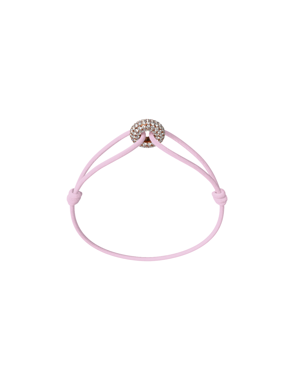 Mini Rose Soho Pavé Cord Bracelet
