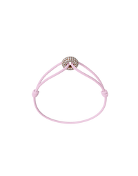 Mini Rose Soho Pavé Cord Bracelet