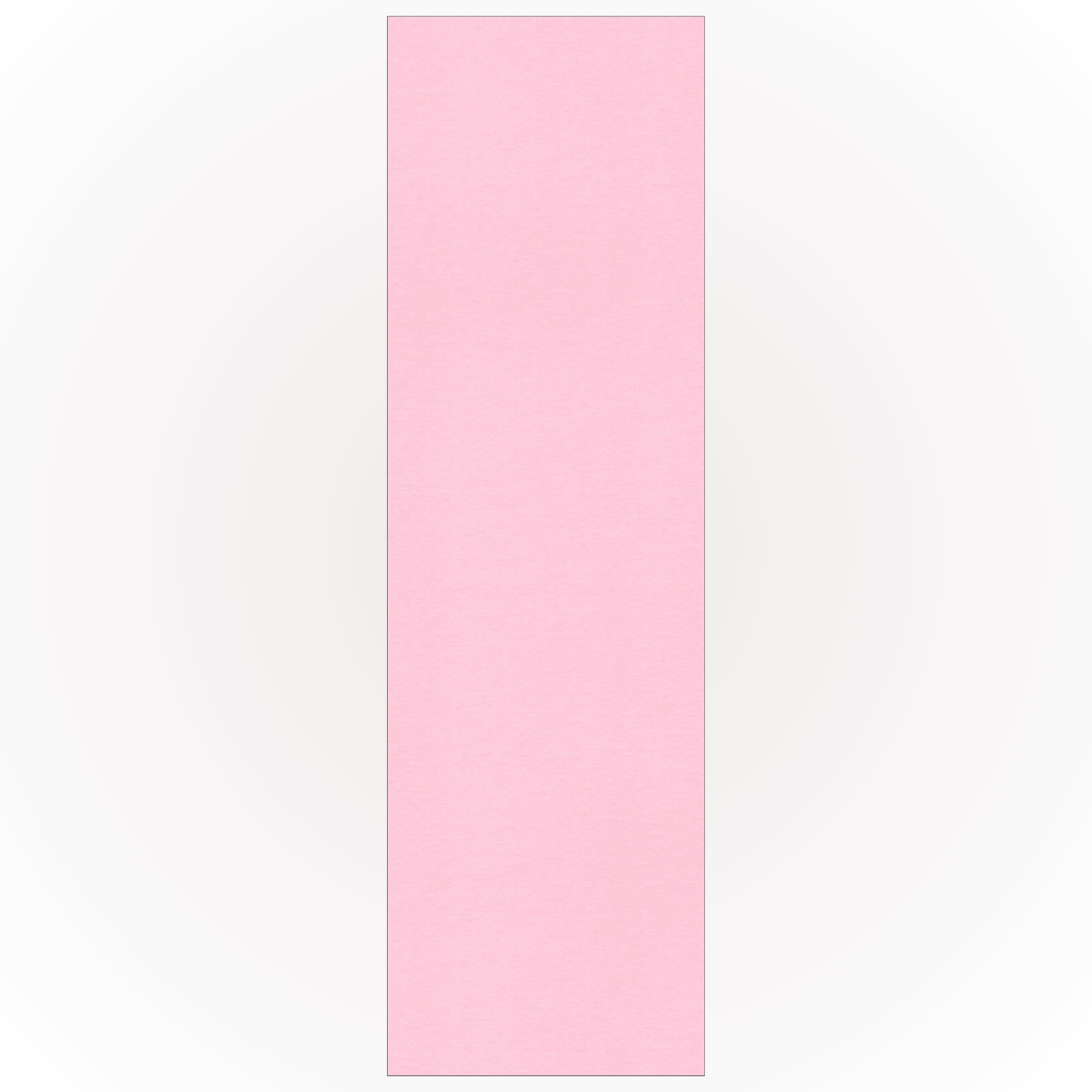 40 Light Pink Card Bookmark Blanks. 210mm x 44mm, 250gsm. Crafts DIY Making