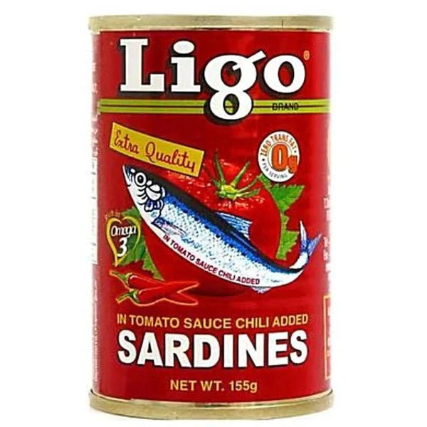 LIGO Sardines In Tomato & Chilli Sauce 155g