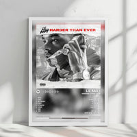 Lil Baby "Harder Than Ever" Album Cover Poster - with Complete Tracklist