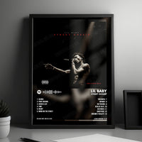 Lil Baby "Street Gossip" Album Cover Poster - with Complete Tracklist