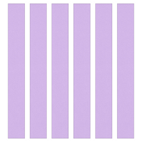 Lilac Paper Chain Card Strips. 5 Meter / 16 Feet Long. Wedding Party Decor