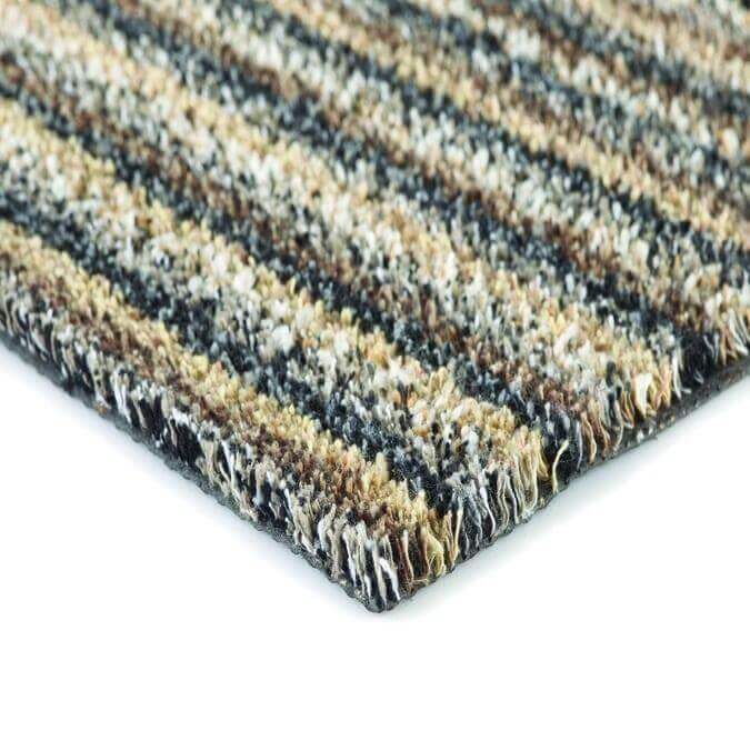 Candy Collection Multicoloured Striped Washable Mat and Runner