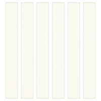 Linen White Paper Chain Card Strips. 5 Meter / 16 Feet Long. Wedding Party Decor