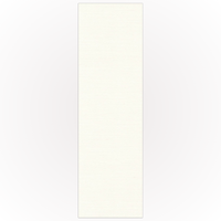 40 Linen White Card Bookmark Blanks. 210mm x 44mm, 255gsm. Crafts DIY Making