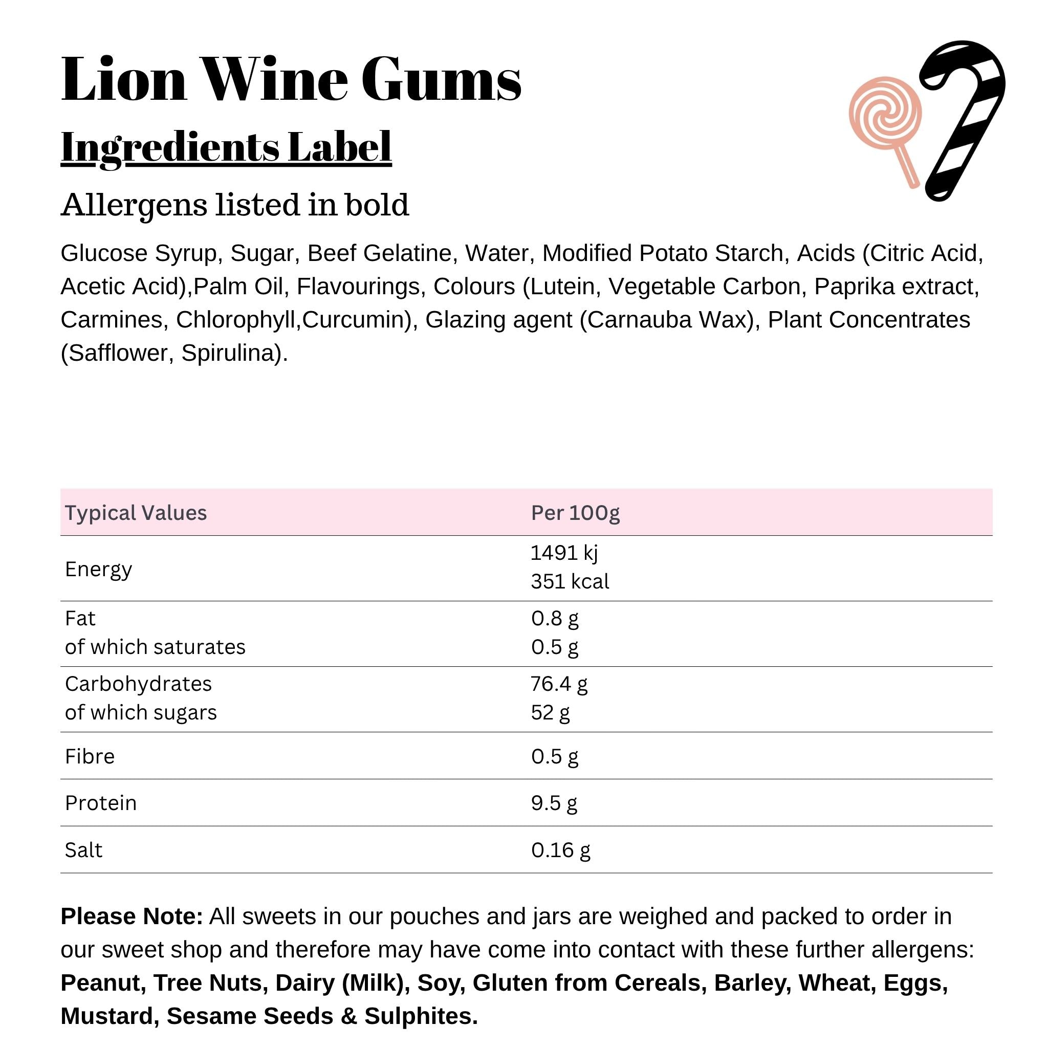 Lion Wine Gums