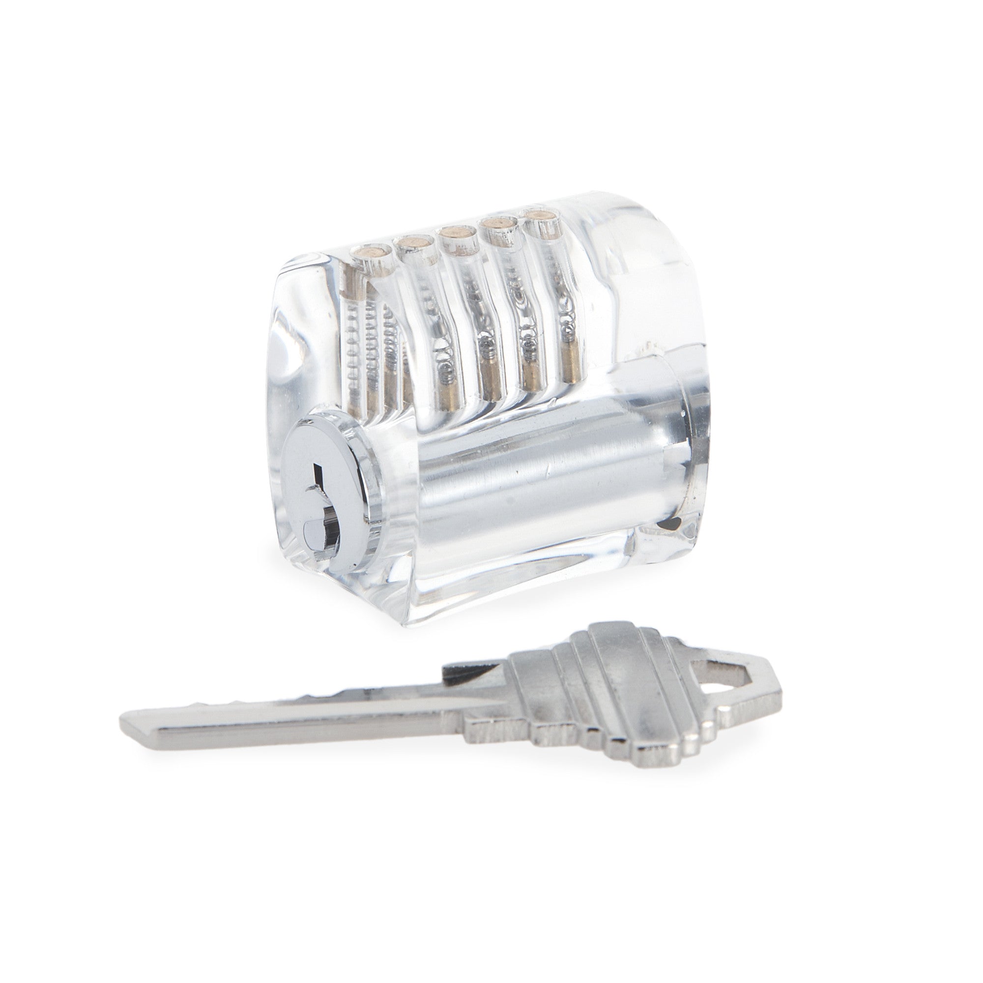 Dangerfield Clear Acrylic Practice Lock - Standard Pins