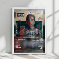 Logic "Under Pressure (deluxe)" Album Cover Poster - with Complete Tracklist