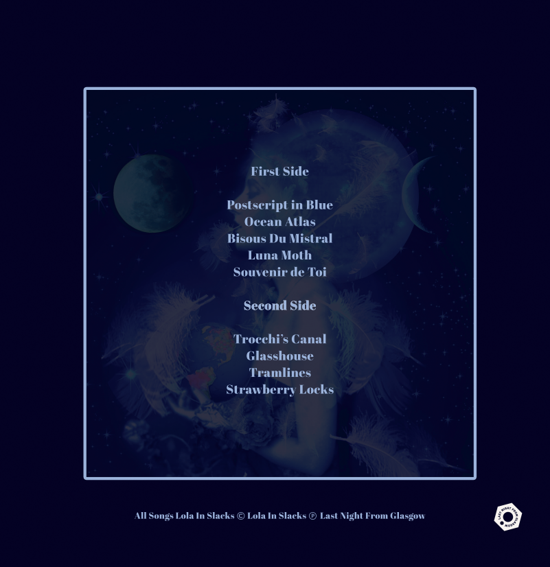 Lola In Slacks - Moon Moth (Vinyl LP and Lossless DL)