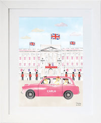 The Pink Black Cab of London