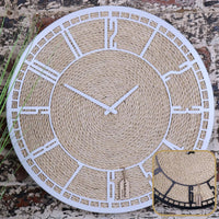 Malada Husk Unusual Wall Clock 50cm 2 Colours