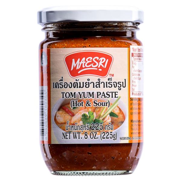 MAESRI Tom Yum Paste (Hot & Sour) 225g