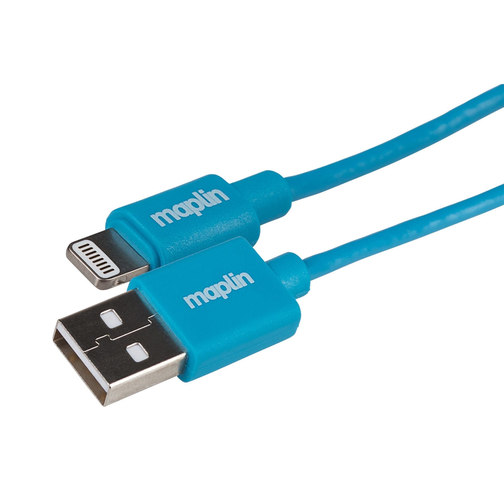 Maplin Premium Lightning to USB-A Cable - 0.75m