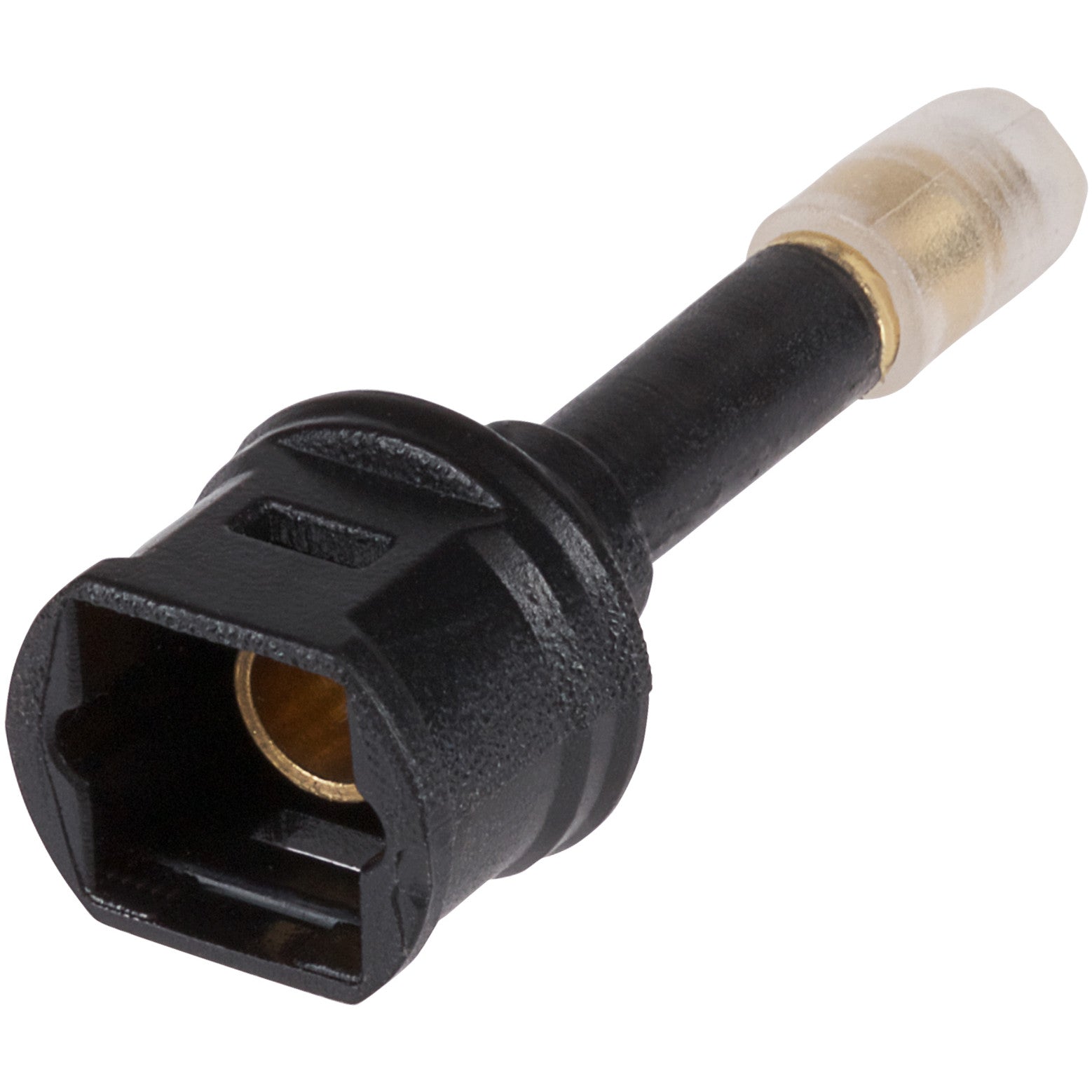 Maplin Optical Audio TOSlink to Mini TOSlink Adapter - Black