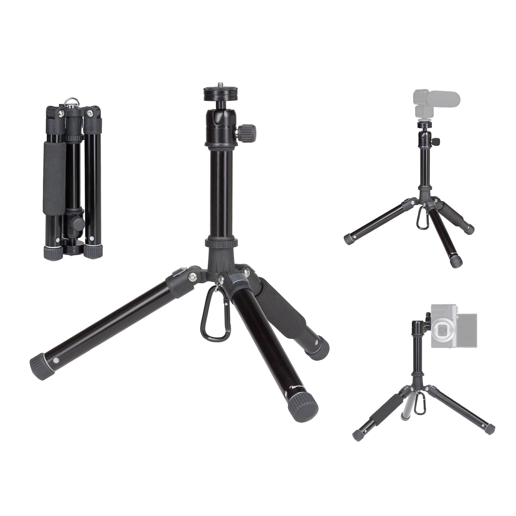 ProSound Portable Compact Tripod with Ball Head and Fully Adjustable Legs
