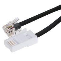 Maplin RJ11 to BT-431A Telephone Lead - Black, 3m