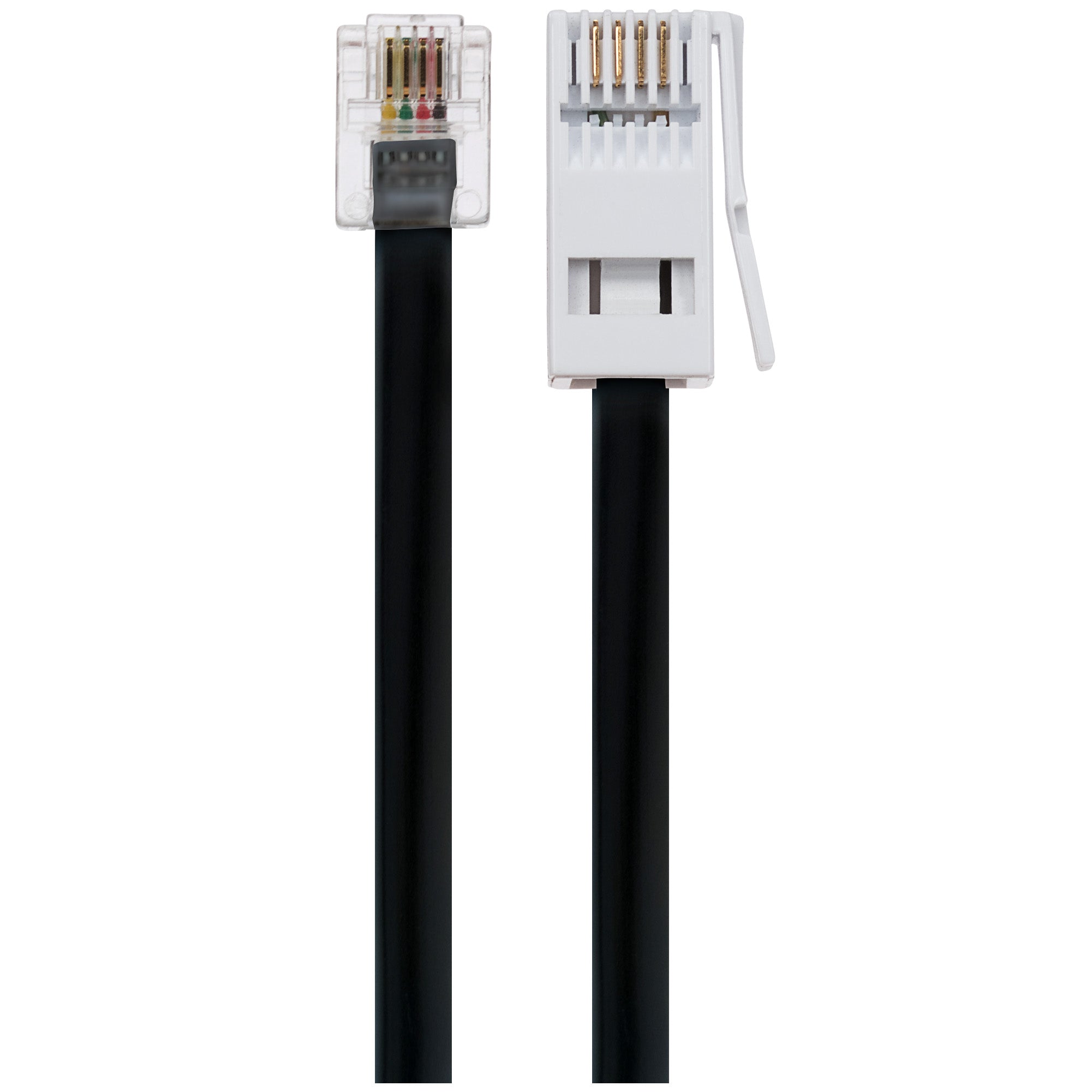 Maplin RJ11 to BT-431A Telephone Lead - Black, 3m